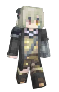 Front of Asiel's skin
