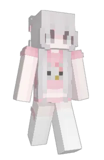 Front of hiana's skin