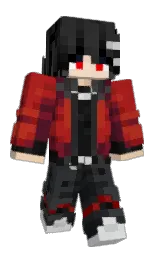 roof terracotta and outer space Minecraft skin — Slim model