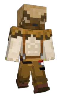 Front of Bestag's skin