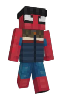 Front of dTined's skin