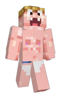 Front of Minecraft skin