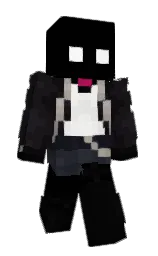 black and baltic sea Minecraft skin — Slim model — first worn by CryngelDust