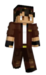 Martialspade's Minecraft skin wearing the Migrator cape