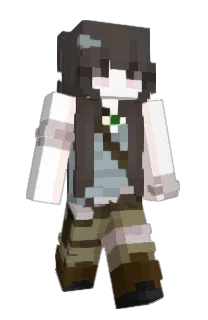 Front of michwlle's skin