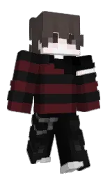 Drizzyh's Minecraft skin wearing the Cherry Blossom cape