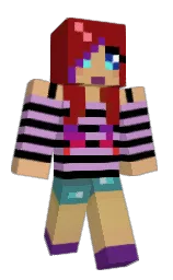 megcee's Minecraft skin wearing the Migrator cape