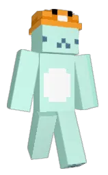 Sarperium's Minecraft skin wearing the Builder cape