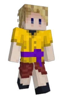 Front of Pynquee's skin