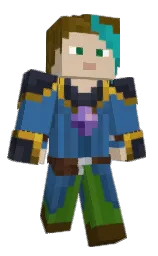inktveer's Minecraft skin wearing the Migrator cape