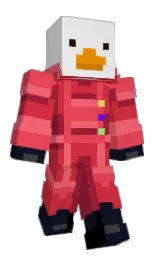 brick red and froly Minecraft skin — Classic model — first worn by _weon_