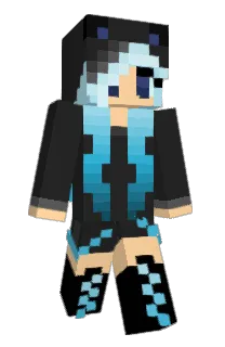 Front of Diency's skin