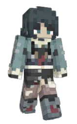 Slim Minecraft skin