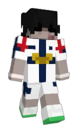 del rio and white Minecraft skin — Slim model — first worn by SugarCarrot