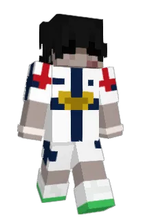 Front of SugarCarrot's skin