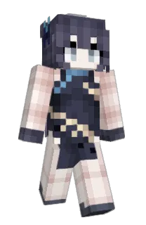 Front of Oshimai's skin