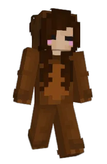 Front of emipup's skin