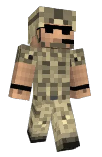 Front of Minecraft skin