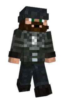Front of Jonz's skin