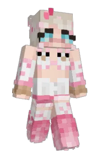 Front of teachu's skin