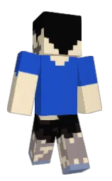 sidecar and persian blue Minecraft skin — Classic model
