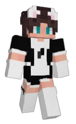 mercury and cod gray Minecraft skin — Slim model — first worn by iogk