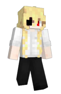 Front of Calamitery's skin