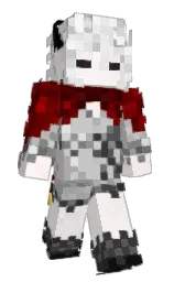 rose white and mercury Minecraft skin — Slim model