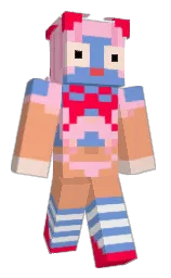 mawkii's Minecraft skin wearing the Aurora cape