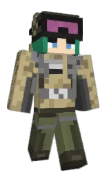 VINCEWAY's Minecraft skin wearing the Migrator cape