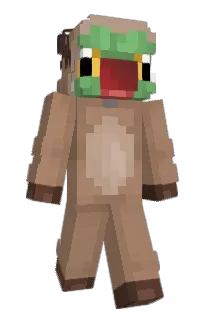 Front of Geckorbor's skin