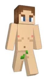 Teakze's Minecraft skin wearing the Vanilla cape