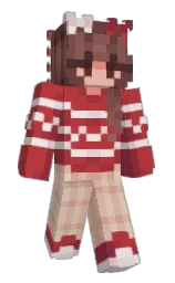 Lelicya's Minecraft skin wearing the Migrator cape