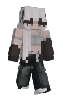 Front of gjna's skin