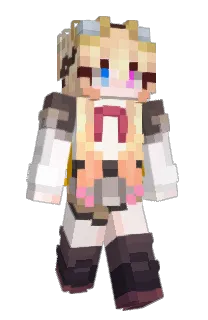 Front of SrMae's skin