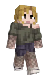 Front of Wolfisty's skin
