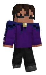 black russian and bunting Minecraft skin — Classic model — first worn by TALK_ALOT_
