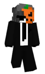 cod gray and black Minecraft skin — Slim model — first worn by wooken_