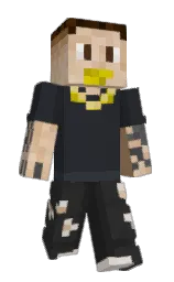 Bortenox's Minecraft skin wearing the Migrator cape