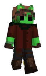 racing green and van cleef Minecraft skin — Slim model — first worn by Revived_Dream