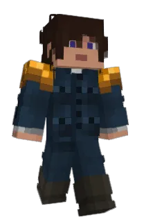 Front of crdm's skin