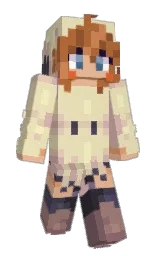 raffia and clam shell Minecraft skin — Slim model
