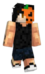 japonica and apricot Minecraft skin — Classic model — first worn by Skrylets