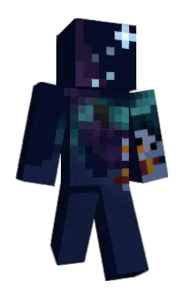 Front of Almof's skin