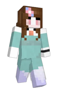 Front of SaylorMay's skin