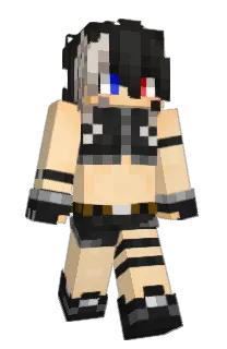 Front of Nthloigotha's skin