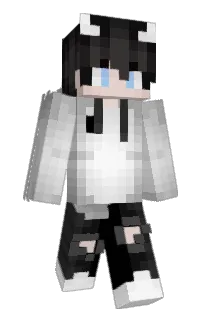 Front of Derqz's skin