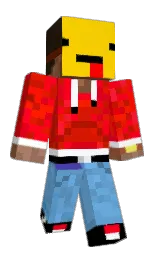 torch red and seagull Minecraft skin — Classic model
