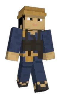 Front of Minecraft skin