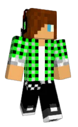 LimeT97's Minecraft skin wearing the Founder's cape